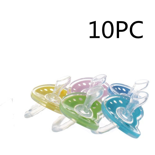 Baby Products Full Silica Gel Pacifier Two-color Liquid Silicone Sleep Comfort Baby Pacifier Baby